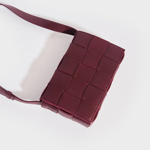 BOTTEGA VENETA Nappa Maxi Intrecciato Mini Cassette Crossbody Bag