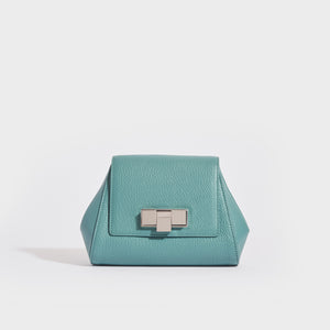 BOTTEGA VENETA Geometric Leather Belt Bag in Storm