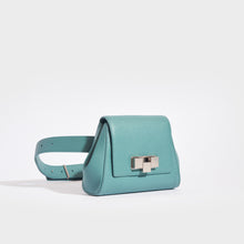 Load image into Gallery viewer, BOTTEGA VENETA Geometric Leather Belt Bag in Storm