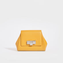 Load image into Gallery viewer, BOTTEGA VENETA Geometric Leather Belt Bag in Yellow