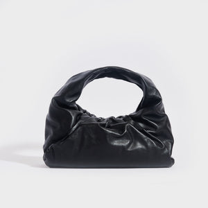 BOTTEGA VENETA Medium Shoulder Pouch Leather Bag in Black [ReSale]