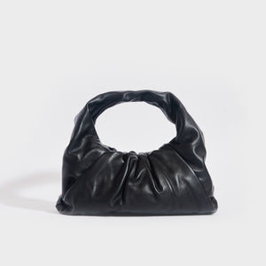 BOTTEGA VENETA Medium Shoulder Pouch Bag in Black COCOON
