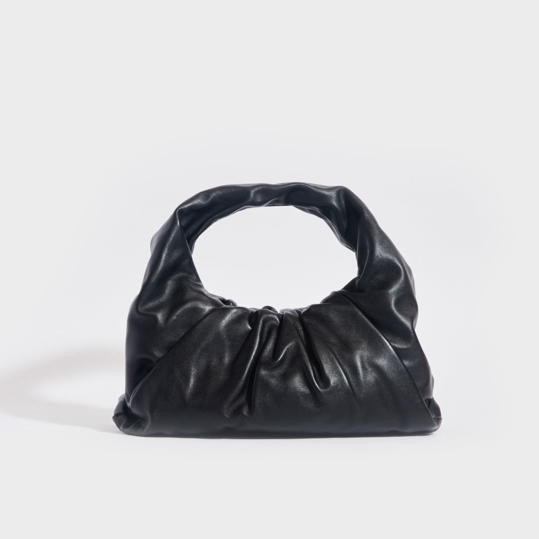 Bottega veneta the pouch small gathered leather clutch sales