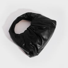 Load image into Gallery viewer, BOTTEGA VENETA Medium Shoulder Pouch Leather Bag in Black
