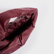 Load image into Gallery viewer, BOTTEGA VENETA Medium Shoulder Pouch Leather Bag in Bordeaux [ReSale]