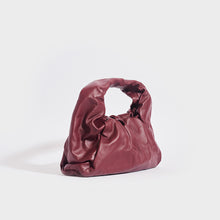 Load image into Gallery viewer, BOTTEGA VENETA Medium Shoulder Pouch Leather Bag in Bordeaux