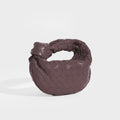 Mini Jodie Intrecciato Leather Bag in Grape