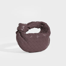 Load image into Gallery viewer, BOTTEGA VENETA Mini Jodie Intrecciato Leather Bag in Grape