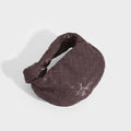 Mini Jodie Intrecciato Leather Bag in Grape