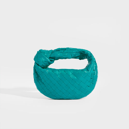 Mini Jodie Intrecciato Leather Bag in Mallard