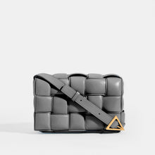 Load image into Gallery viewer, BOTTEGA VENETA Padded Cassette Bag in Thunder