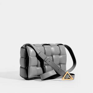 BOTTEGA VENETA Padded Cassette Bag in Thunder
