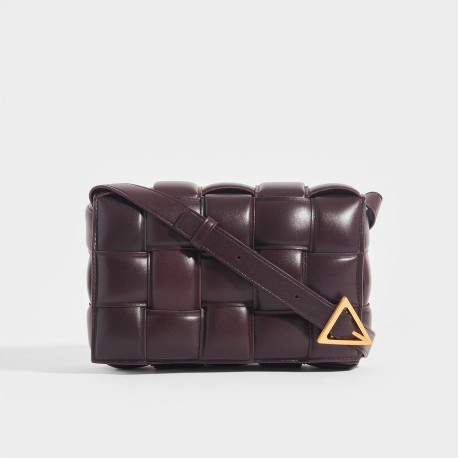 Padded Cassette Bag in Grape