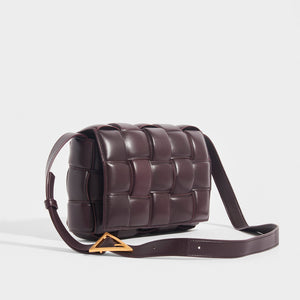 BOTTEGA VENETA Padded Cassette Bag in Grape