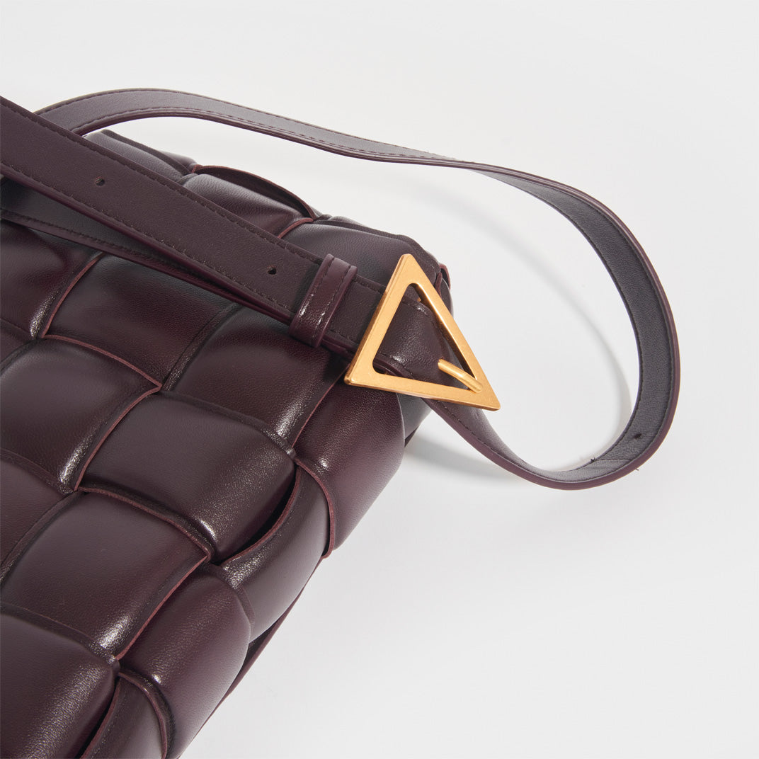 Padded Cassette Bag in Grape
