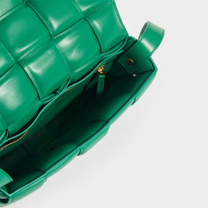 BOTTEGA VENETA Padded Cassette Bag in Racing Green