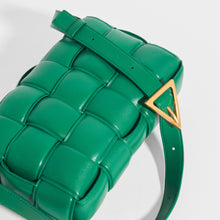 Load image into Gallery viewer, BOTTEGA VENETA Padded Cassette Bag in Racing Green