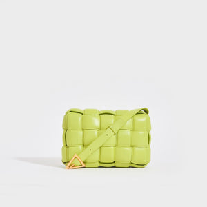 BOTTEGA VENETA Padded Cassette Bag in Kiwi