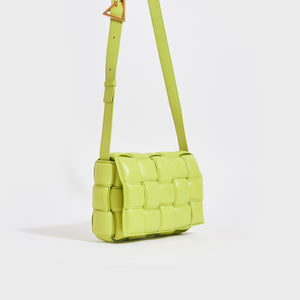 BOTTEGA VENETA Padded Cassette Bag in Kiwi