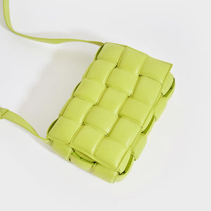 BOTTEGA VENETA Padded Cassette Bag in Kiwi