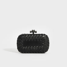 Load image into Gallery viewer, BOTTEGA VENETA Passementerie Knot Clutch Bag in Black