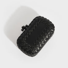 Load image into Gallery viewer, BOTTEGA VENETA Passementerie Knot Clutch Bag in Black