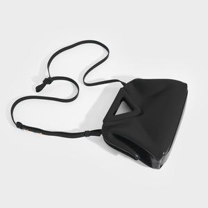 BOTTEGA VENETA Point Small Leather Bag in Black