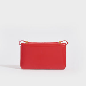 BOTTEGA VENETA The Classic Mini Leather Shoulder Bag in Red