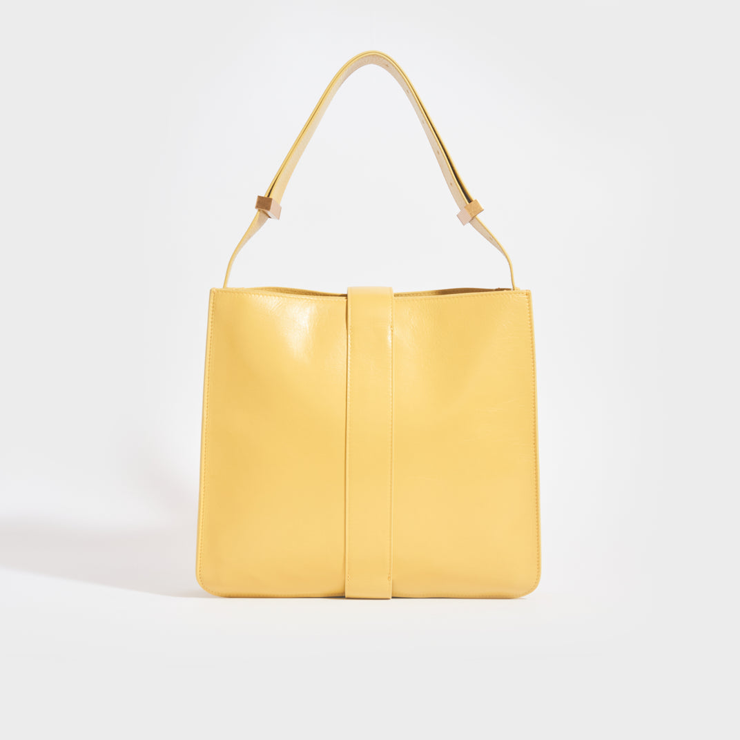 The Marie Shoulder Bag in Yellow
