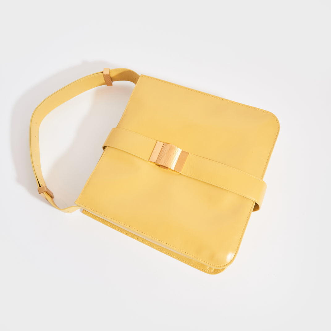 The Marie Shoulder Bag in Yellow