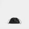 BOTTEGA VENETA The Pouch 20 Smooth Leather Cross-Body in Black