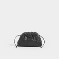The Pouch 20 Intrecciato Crossbody Black