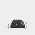 BOTTEGA VENETA The Pouch 20 Intrecciato Crossbody Black