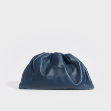 Load image into Gallery viewer, BOTTEGA VENETA The Pouch Leather Clutch in Deep Blue