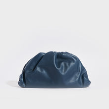 Load image into Gallery viewer, BOTTEGA VENETA The Pouch Leather Clutch in Deep Blue