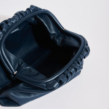 Load image into Gallery viewer, BOTTEGA VENETA The Pouch Leather Clutch in Deep Blue