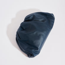 Load image into Gallery viewer, BOTTEGA VENETA The Pouch Leather Clutch in Deep Blue