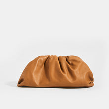 Load image into Gallery viewer, Rear of BOTTEGA VENETA Tan Large Pouch