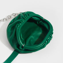 Load image into Gallery viewer, BOTTEGA VENETA Belt Chain Pouch in Green Leather [ReSale]