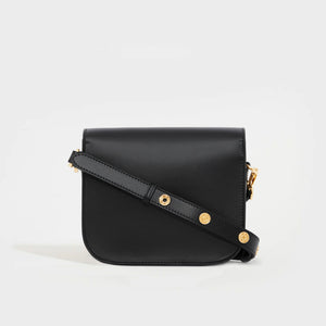 BURBERRY Small Leather Elizabeth Bag in Black