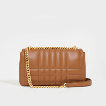 Load image into Gallery viewer, BURBERRY Small Quilted Lola Bag in Maple Brown