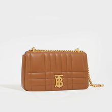 Load image into Gallery viewer, BURBERRY Small Quilted Lola Bag in Maple Brown