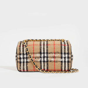 BURBERRY Vintage Check Bouclé Small Lola Bag