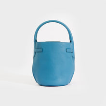 Load image into Gallery viewer, CELINE Big Bag Nano Bucket in Slate Blue Supple Grained Calfskin