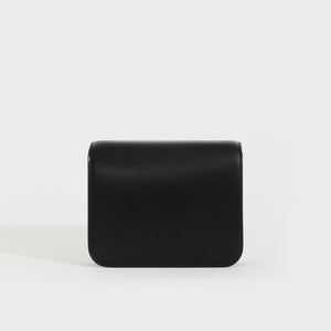 CELINE Classic Box Leather Shoulder Bag in Black