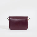 Medium Classique Triomphe Shoulder Bag in Bordeaux
