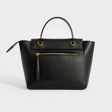 Load image into Gallery viewer, CELINE Micro Belt Bag in Black Grained Leather