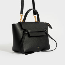 Load image into Gallery viewer, CELINE Micro Belt Bag in Black Grained Leather