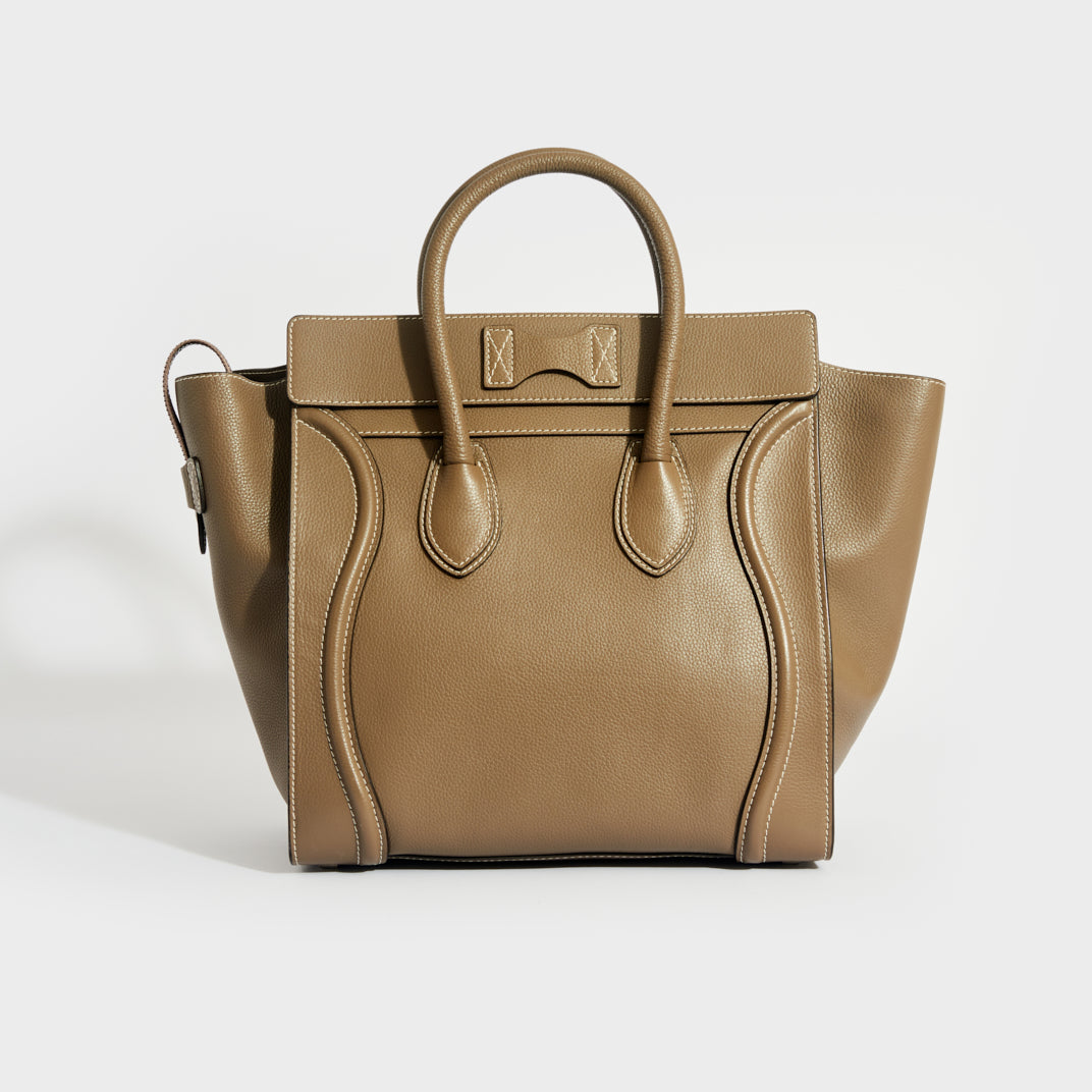 CELINE Mini Luggage Handbag COCOON