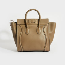 Load image into Gallery viewer, CELINE Mini Luggage Handbag in Light Brown Calfskin